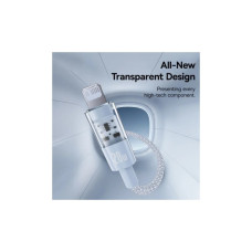 Дата кабель USB-C to Lightning 1.0m 20W Gem Fast-Charging blue Baseus (P10373001311-00)