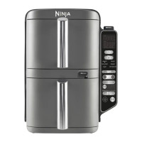 Мультипіч Ninja Double Stack XL 2-Level Hot Air Fryer 9,5 л with Smart Cook System (SL451EU)