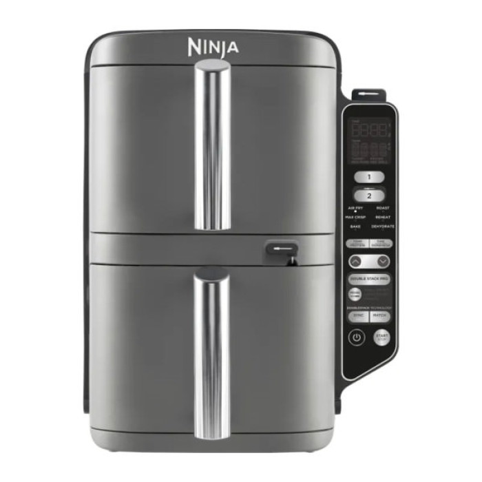 Мультипіч Ninja Double Stack XL 2-Level Hot Air Fryer 9,5 л with Smart Cook System (SL451EU)