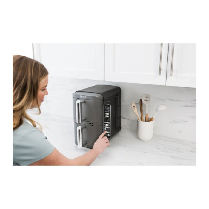 Мультипіч Ninja Double Stack XL 2-Level Hot Air Fryer 9,5 л with Smart Cook System (SL451EU)