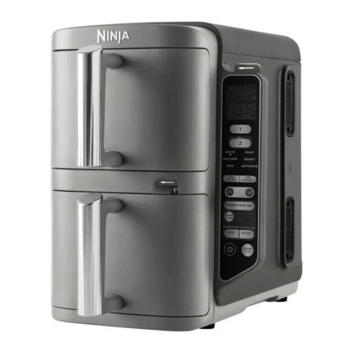Мультипіч Ninja Double Stack XL 2-Level Hot Air Fryer 9,5 л with Smart Cook System (SL451EU)