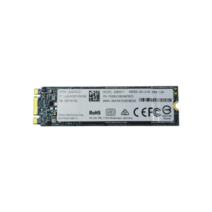 Накопичувач SSD M.2 2280 128GB S11 HP (PSSBN128GA87BCO)