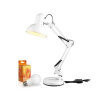 Настільна лампа Євросвітло Ridy-027 E27 біла