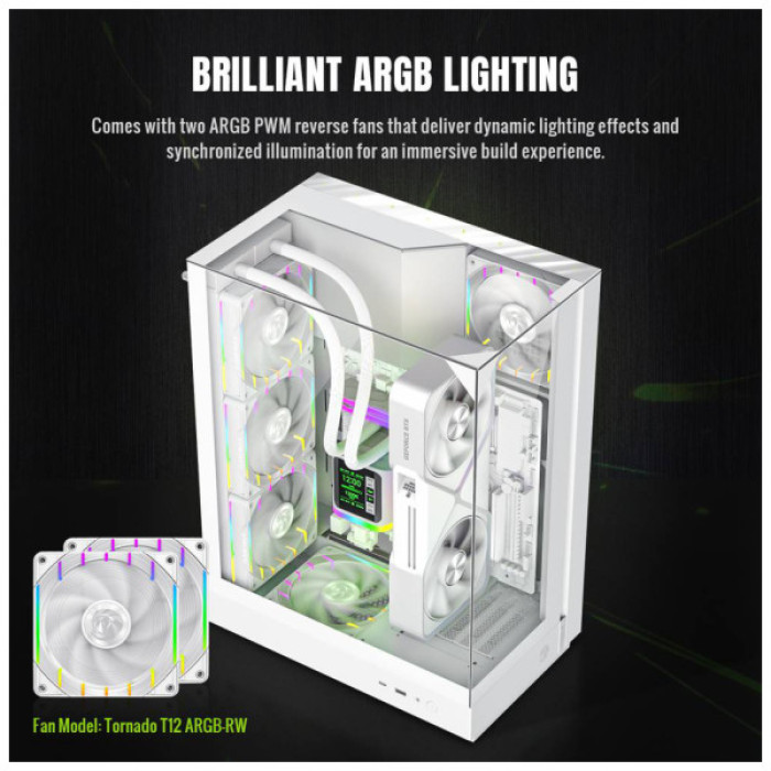 Корпус Gamemax T20 WH