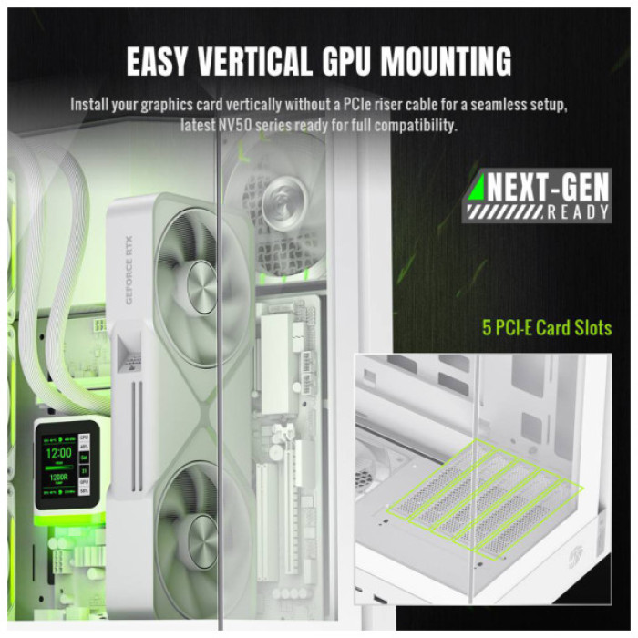 Корпус Gamemax T20 WH