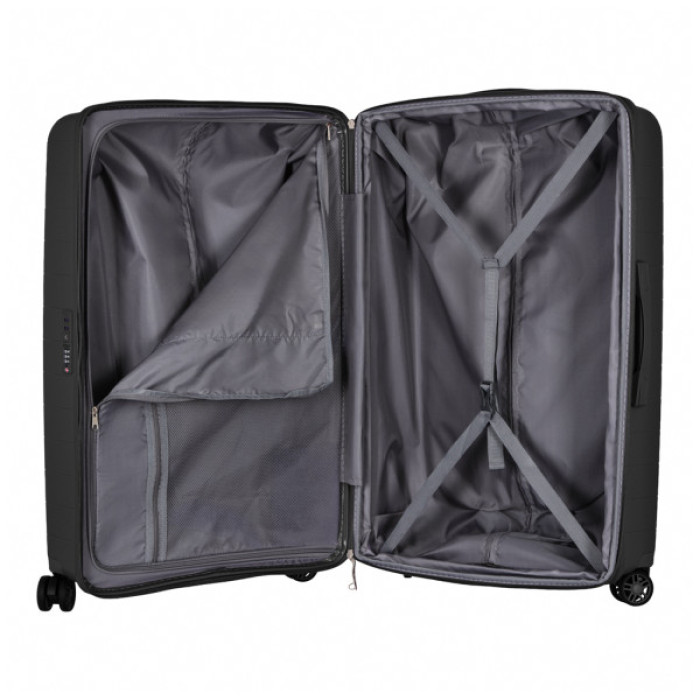 Валіза 2E Aero 99/119 л чорна (2E-SPP-AERO-L-BK)