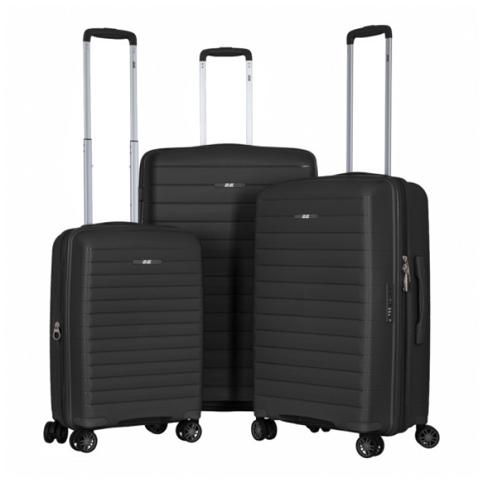 Валіза 2E Aero 99/119 л чорна (2E-SPP-AERO-L-BK)