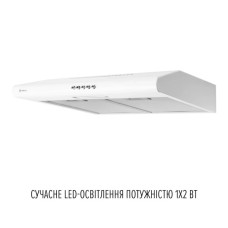 Витяжка кухонна Perfelli CLIO 5 DM BIANCO