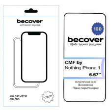 Скло захисне BeCover CMF by Nothing Phone 1 10D Black (713571)