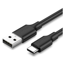 Дата кабель USB 2.0 AM to USB-C 3.0m 3.0A 18W US287 Black Ugreen (60826)