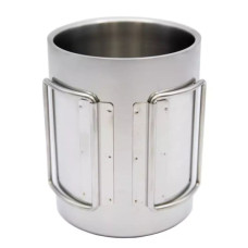 Чашка туристична Tramp зі складними ручками 500мл (UTRC-142-metal)