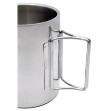 Чашка туристична Tramp зі складними ручками 500мл (UTRC-142-metal)