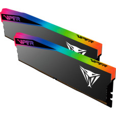 Модуль пам'яті для комп'ютера DDR5 32GB (2x16GB) 6400 MHz Viper Elite 5 Ultra RGB Patriot (VEUR532G6432K)