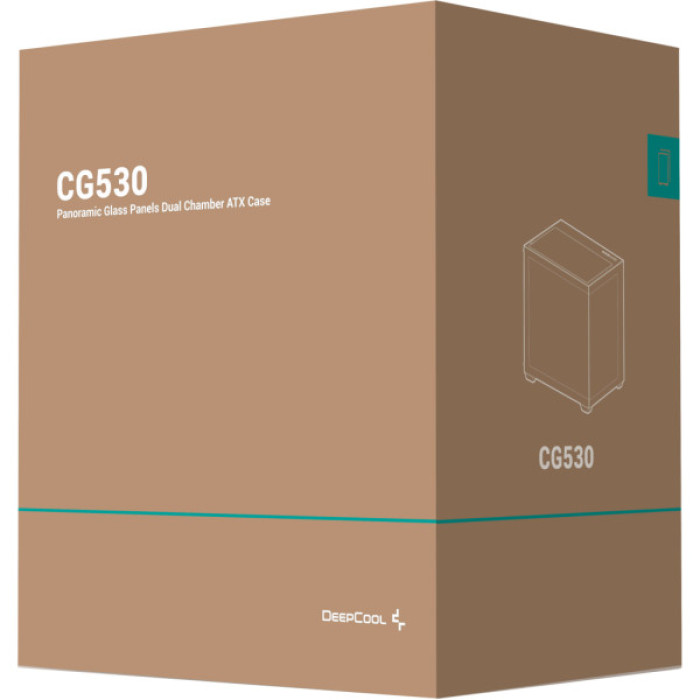Корпус Deepcool CG530 Black (R-CG530-BKNDA0-G-1)