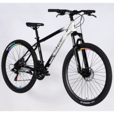 Велосипед Space 29" MARS DD FR рама-18" ST 2026 чорний з білим (OPS-SP-29-160)