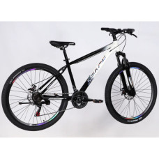 Велосипед Space 29" MARS DD FR рама-18" ST 2026 чорний з білим (OPS-SP-29-160)