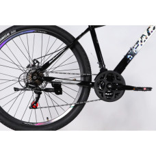 Велосипед Space 29" MARS DD FR рама-18" ST 2026 чорний з білим (OPS-SP-29-160)