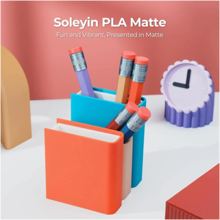 Пластик для 3D-принтера Creality Soleyin matte 1кг, 1.75мм, black (3301010513)