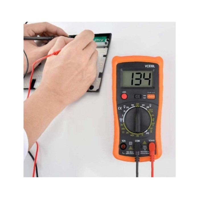 Цифровий мультиметр Victor VC830L, V, A, R, Hz (VC830L)