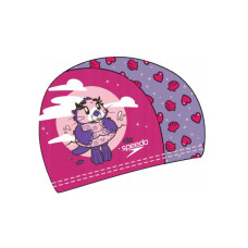 Шапка для плавання Speedo Printed Polyester Cap IU рожевий, фіолетовий 8-1224114676 OSFM (5059937304731)