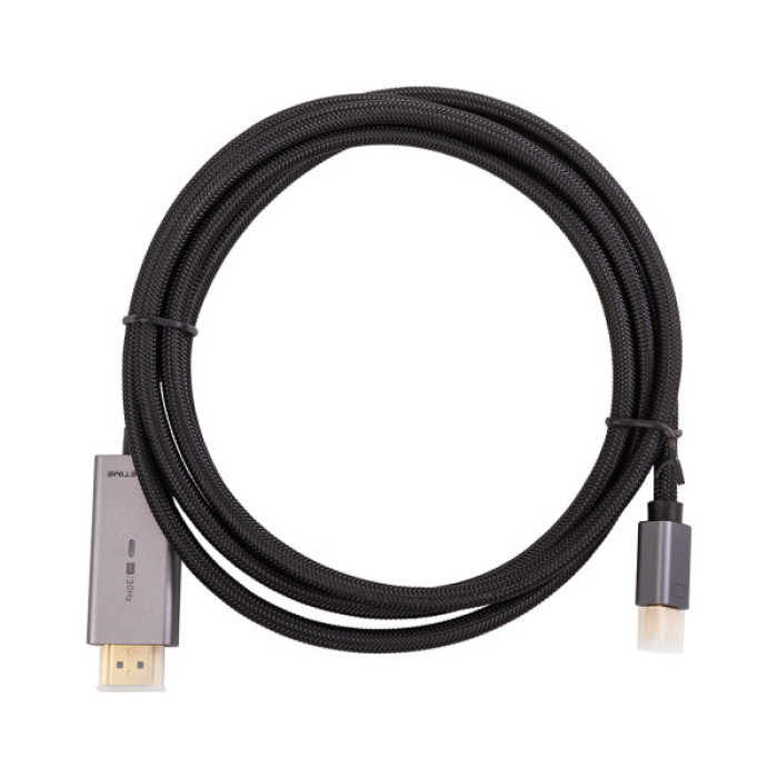 Кабель мультимедійний mini DisplayPort to HDMI 1.8m Cabletime (CA914586)