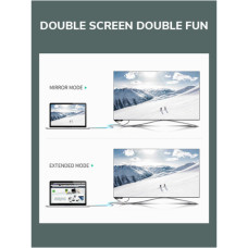 Кабель мультимедійний mini DisplayPort to HDMI 1.8m Cabletime (CA914586)