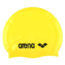 Шапка для плавання Arena Classic Silicone JR 91670-035 жовтий, чорний Діт OSFM (3468335686059)