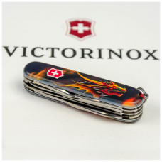 Ніж Victorinox Huntsman Zodiac 91 мм Фантастичний дракон (1.3713.3_Z3210p)