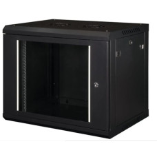 Шафа настінна Hypernet 9U 19" 600x600 ProLine (PL-WMNC66-9U-BLACK)