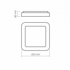 Світильник Videx EDGE-SC-72W-BLACK (VLE-ESC-72B)