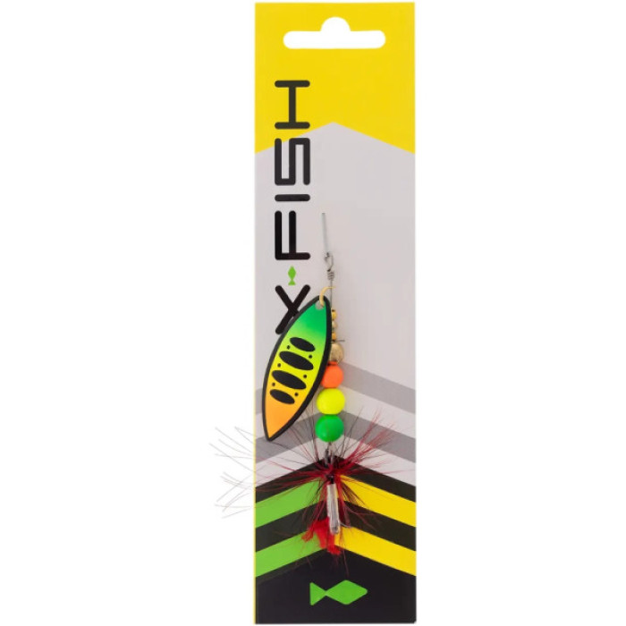 Блешня X-Fish Orbit 10g 3 Fire tiger (1917.07.19)