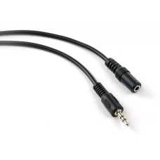 Кабель мультимедійний 3.5mm M to 3.5mm F 1.8 m Vinga (VCPDCJ35MF1.8BK)