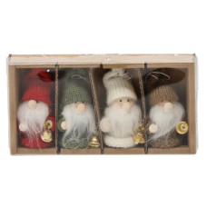Прикраса декоративна Chomik Гном 4 шт, 8 см, мікс кольорів (5900779854499)