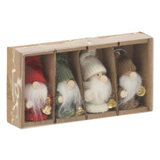 Прикраса декоративна Chomik Гном 4 шт, 8 см, мікс кольорів (5900779854499)