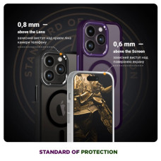 Чохол до мобільного телефона Armorstandart Unit MagCase Apple iPhone 17 Air Matte Clear Silver (ARM88999)