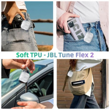 Чохол для навушників BeCover для JBL Tune Flex 2 Transparent (714829)