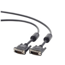 Кабель мультимедійний DVI M to DVI M 1.8m 24+1pin Cablexpert (CC-DVI2-BK-6)