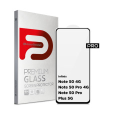 Скло захисне Armorstandart Pro Infinix Note 50 4G / Note 50 Pro 4G / Note 50 Pro Plus 5G Black (ARM84722)