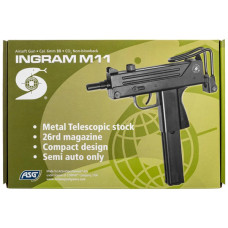 Страйкбольний пістолет ASG Cobray Ingram M11 CO2 (18518)