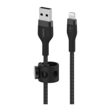 Дата кабель USB 2.0 AM to Lightning 1.0m black Belkin (CAA010BT1MBK)