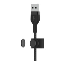 Дата кабель USB 2.0 AM to Lightning 1.0m black Belkin (CAA010BT1MBK)