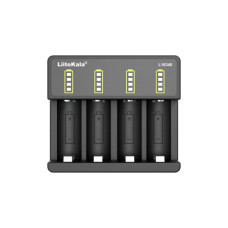 Зарядний пристрій для акумуляторів Liitokala 4 Slots, Li-ion, 16340, CR123A (Lii-L16340)
