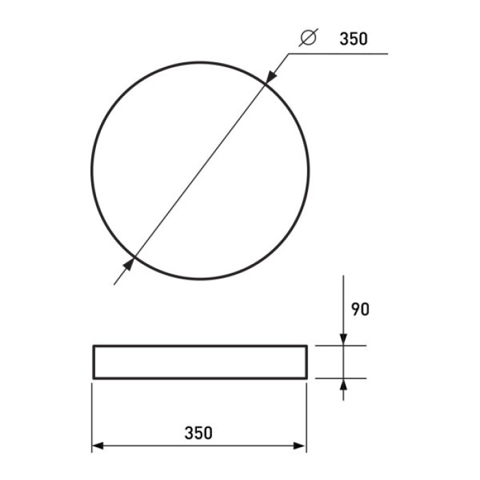 Світильник Eurolamp Penny T19 50W 3000K-6500K (LED-SL-50W-T19)