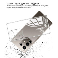 Чохол до мобільного телефона BeCover Silicone Infinix Note 50 Pro 4G (X6855) Transparent (714674)