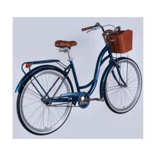 Велосипед Dorozhnik 26" AQUAMARINE BH рама-17" ST 2026 темно-синій (OPS-D-26-353)