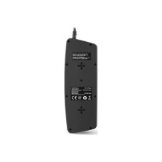 Мережевий фільтр живлення REAL-EL RS-Protect 505, 3m, black (EL122300045)