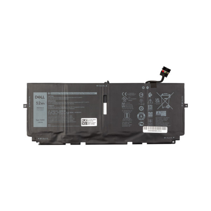Акумулятор до ноутбука Dell XPS 13 9300 (722KK) 7.6V 6500mAh (NB441983)
