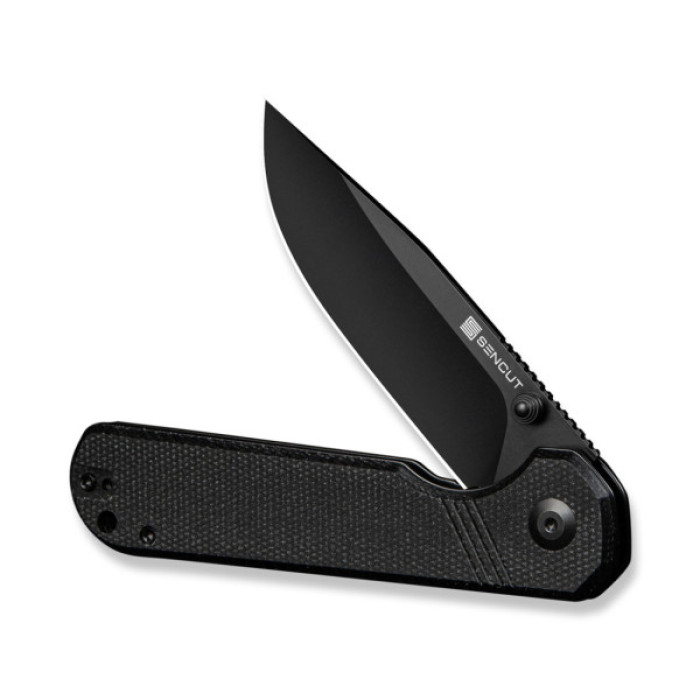 Ніж Sencut Aetheris, Darkwash, чорний G10 (S24095-3)