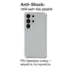 Чохол до мобільного телефона BeCover Anti-Shock Samsung Galaxy S26 Ultra SM-S948 Transparent (714890)