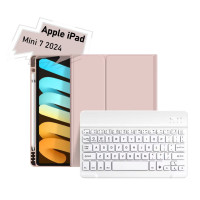 Чохол до планшета BeCover with keyboard Apple iPad Mini 7 2024 Pink (712996)